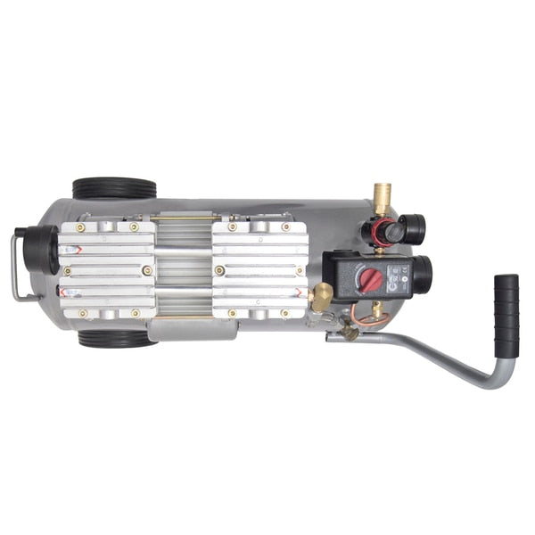 Ultra Quiet Oil-Free Industrial Air Compressor 6-gal 1-HP