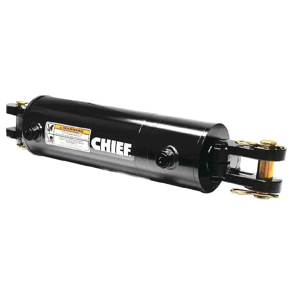 WC Welded Hydraulic Cylinder: 4 Bore x 24 Stroke - 2 Rod