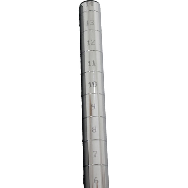 Shelving Post, Chrome, 14