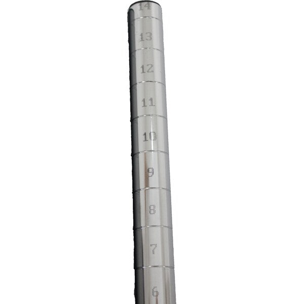 Shelving Post, Chrome, 63