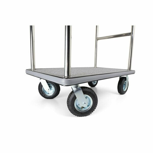 Contemporary Bellmans Cart, SS Finish