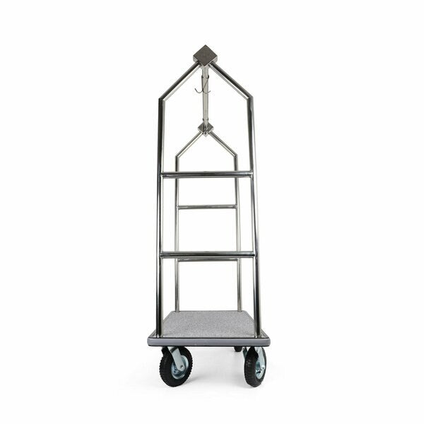 Contemporary Bellmans Cart, SS Finish