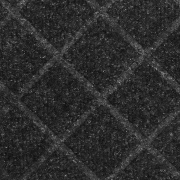 Urinal Mat, Charcoal, 17-1/4 in W x 20-1/2 in L, Case of 6