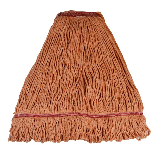 X-Large Wet Mop, Orange, Blended, PK3, AST34OXL-3PK