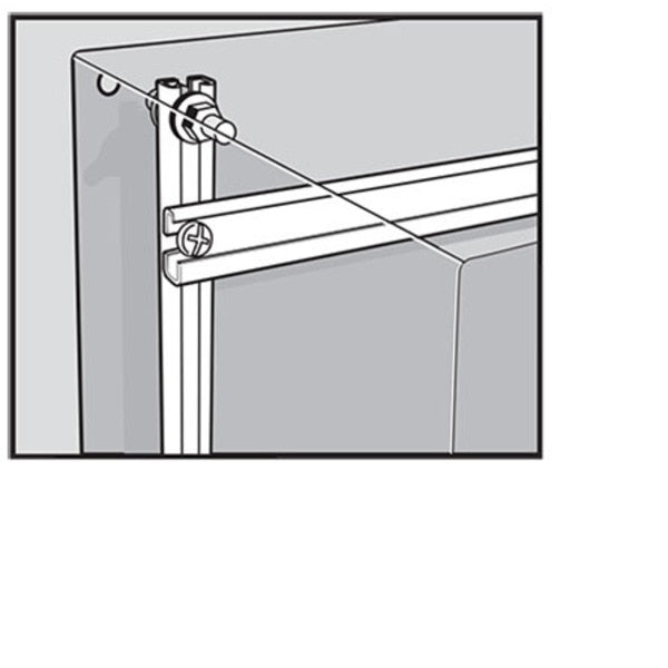 Mounting Channels, fits 60.00, Steel