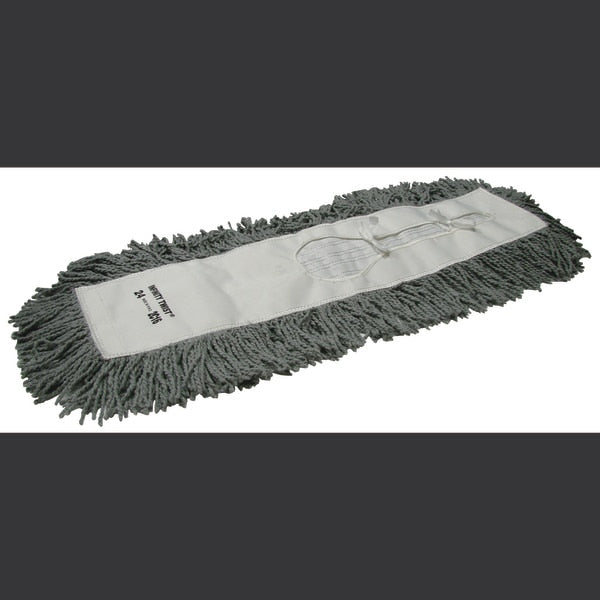 5 in x 48 in Disposable Dust Mop, Gray, PK3