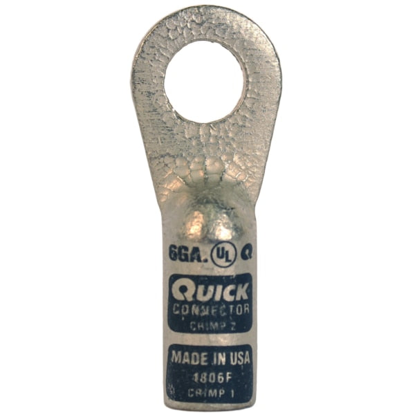 Crimp Lug, 6 Gauge, 5/16