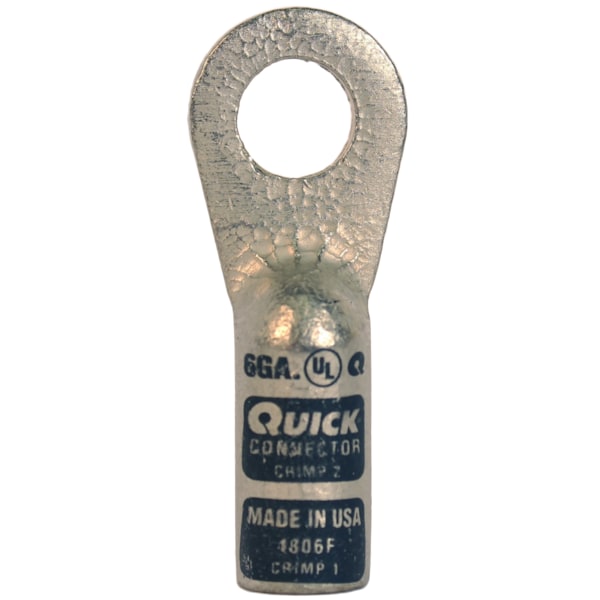 Crimp Lug, 4/0, 3/8