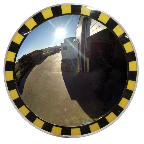 Outdoor Convex Mirror w/T Bkt, 12