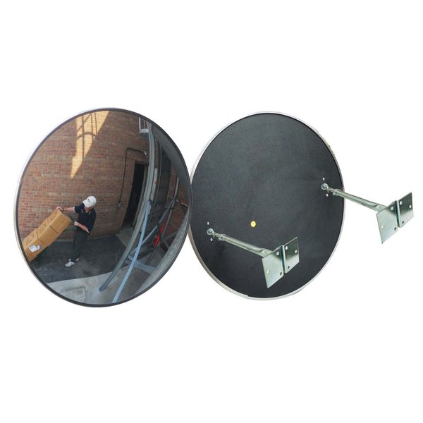 Outdoor Convex Polycarb w/T Bkt, 36