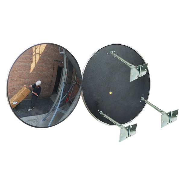 Half Dome Mirror-Plastic Back, 32