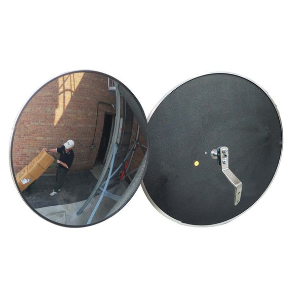 Outdoor Convex Mirror w/T Bkt, 26