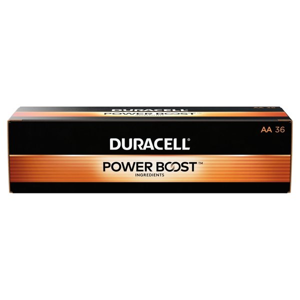 Coppertop AA Alkaline Battery, 1.5V DC, 36 Pack