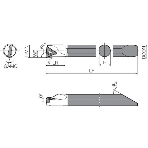 C070XSTLBR06080EZP Right-Hand
