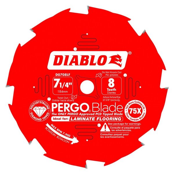 Tooth (PCD) Laminate Flooring PERGOBlade