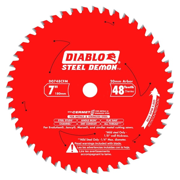 Tooth Steel Demon Cermet II Saw Blade (2