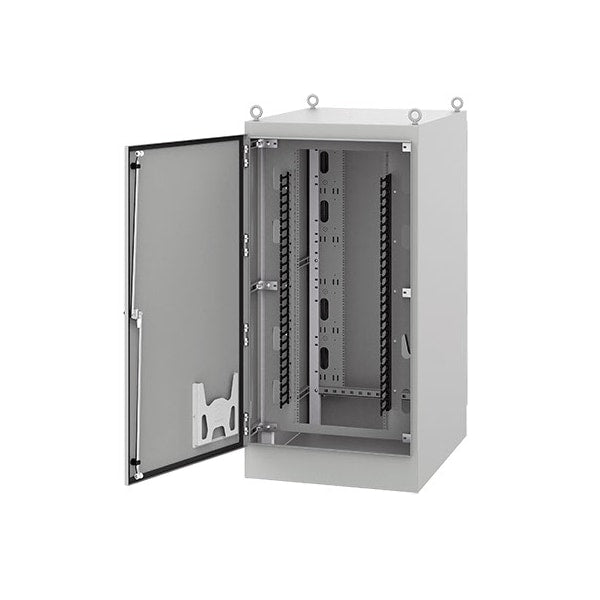 Seismic Free-Standing, Dual-Access Cabinet, Type 12, 90.00x36.00x46.00