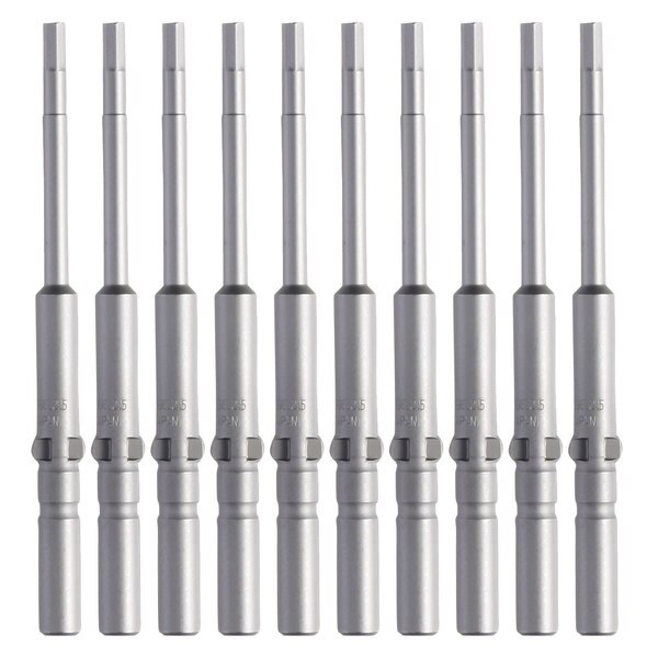 Precision Bit Wing-Shank 5mm, H2.5, PK10