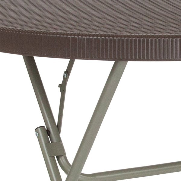 Round Folding Table, 31.5