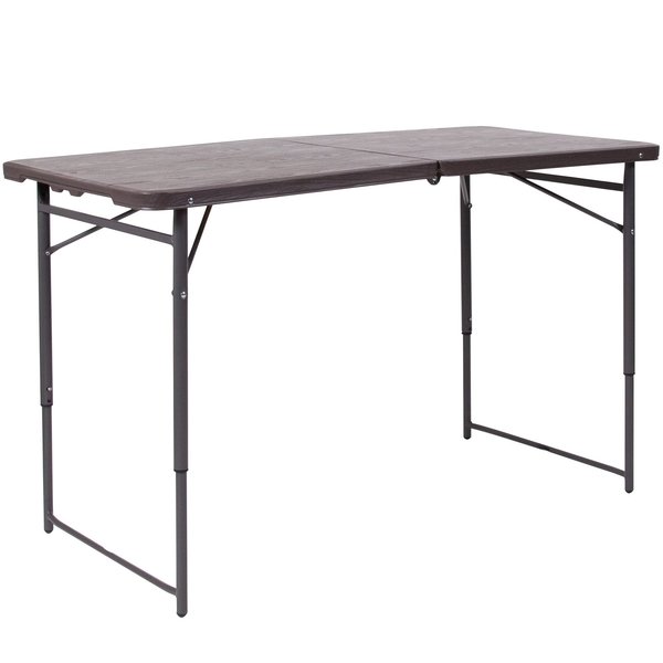 Rectangle Plastic Table, 23.5''W x 48.25''L, 23.5