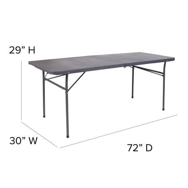 Rectangle Folding Table, 30