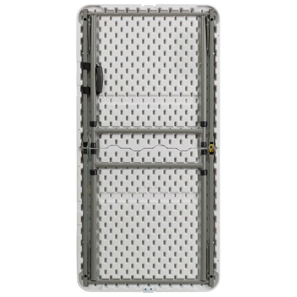 Rectangle Wh 24X48 Plastic Fold Table, 23.75