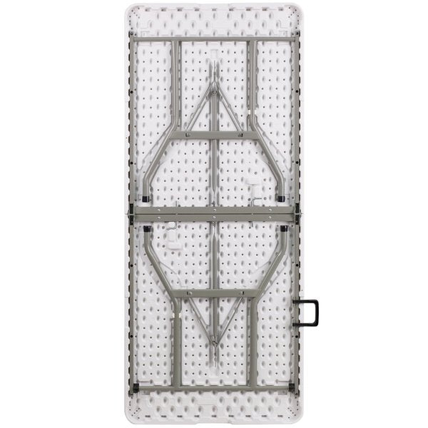 Rectangle Wh 30X72 Plastic Bi-Fold Table, 30