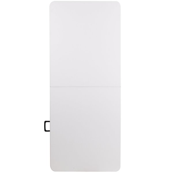 Rectangle Wh 30X72 Plastic Bi-Fold Table, 30