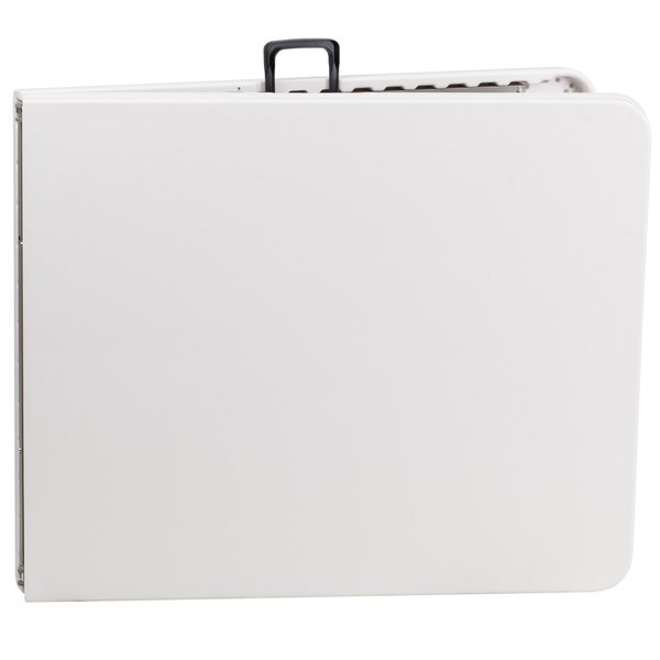 Rectangle Wh 30X72 Plastic Bi-Fold Table, 30