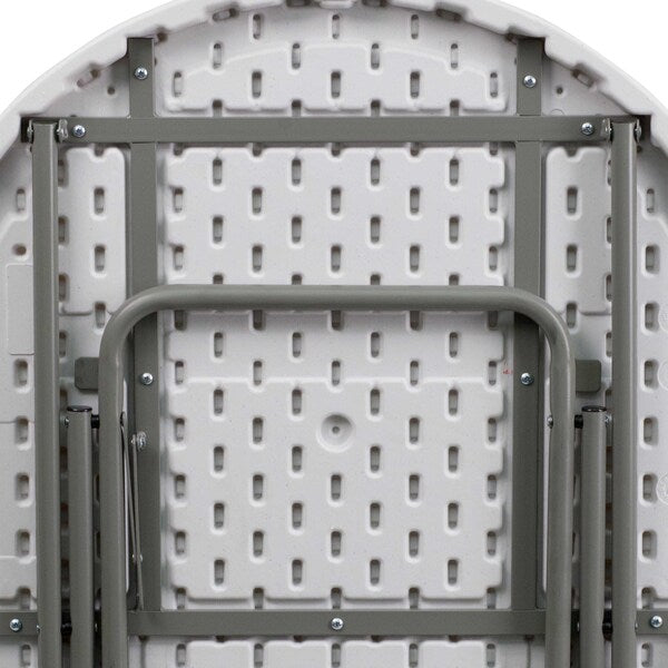 Round Wh 32Rnd Plastic Fold Table, 31.5