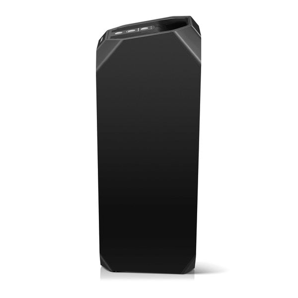 Air Purifier, UV Light, Hepa Filter, Black