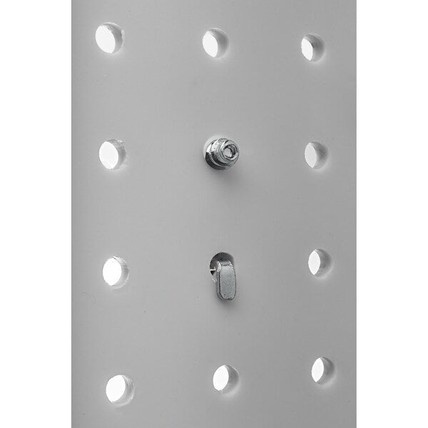 DuraHook Wall Organizer - 2 DuraBoards 24 Hooks 4 Hanging Bins and Mounting Hardware