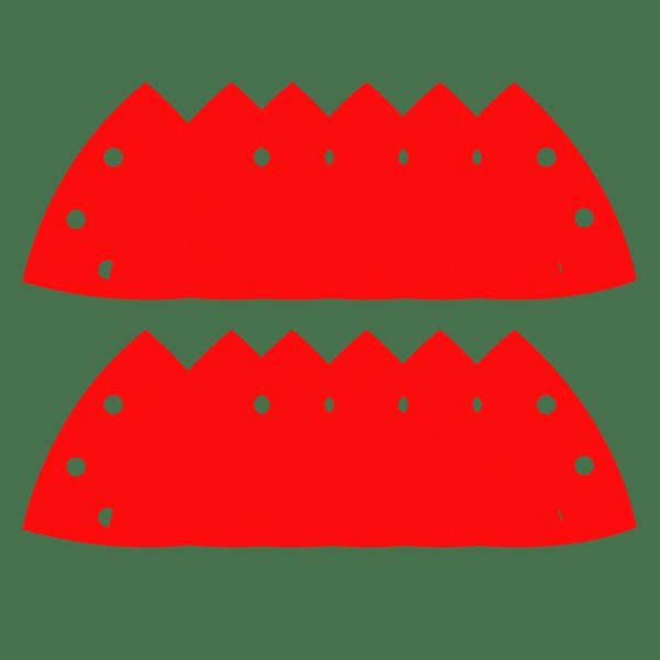 Premium Detail Triangle Sanding Sheets W