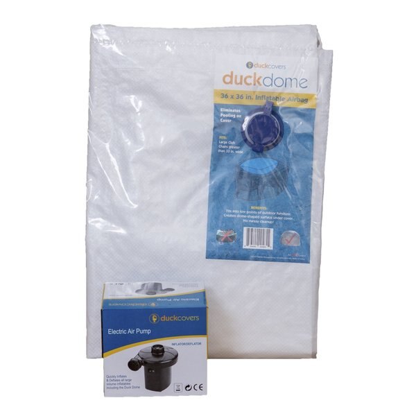 Duck Dome White Patio Dome Airbag, 36