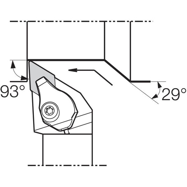 Indexable Turning Toolholder