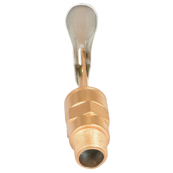 Drum Faucet, Brass Plated Aluminum