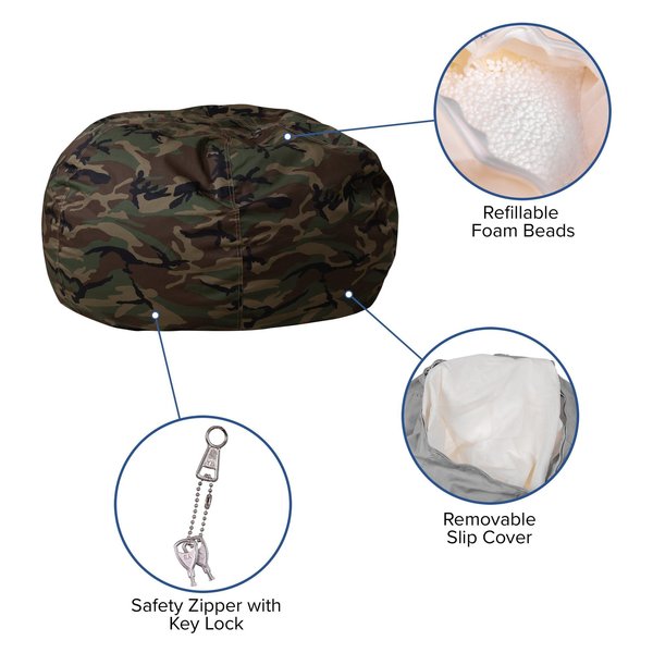Bean Bag Chair, 42