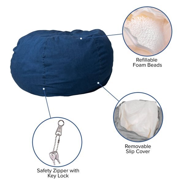 Bean Bag Chair, 42