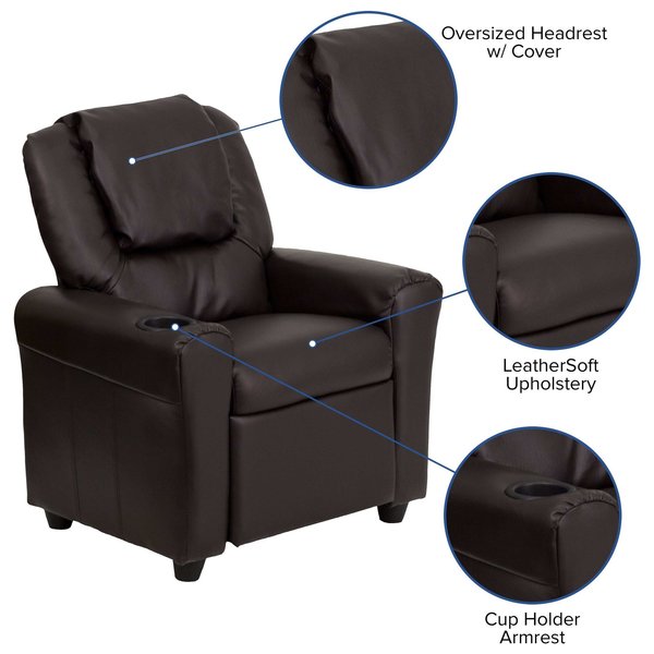 Kids Recliner, 21-1/2