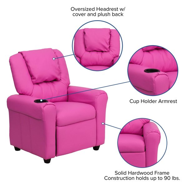 Kids Recliner, 21-1/2