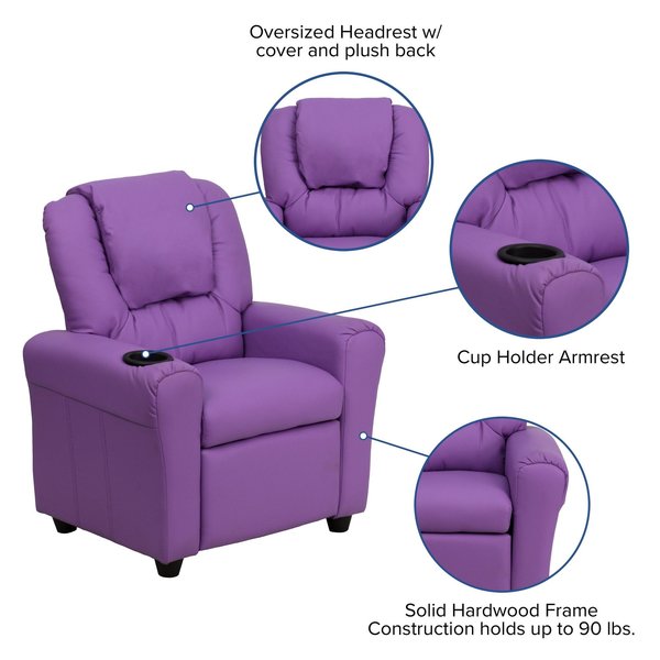 Kids Recliner, 21-1/2