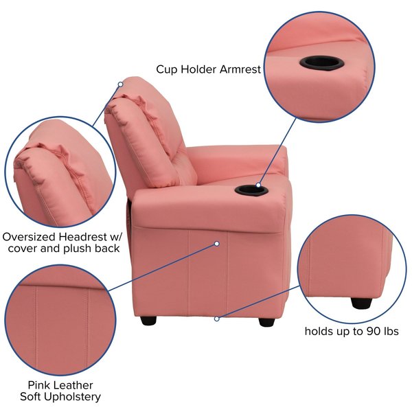 Kids Recliner, 21-1/2