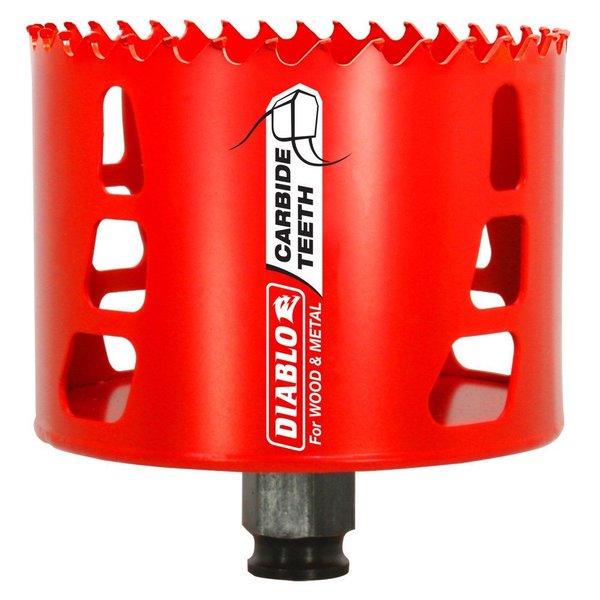 Carbide-Tipped Wood and Metal Holesaw