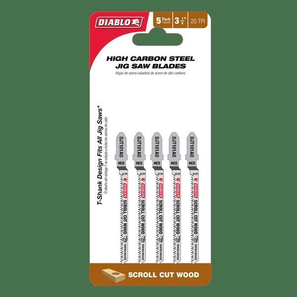 High Carbon Steel Jig Saw Blades Sp, PK5