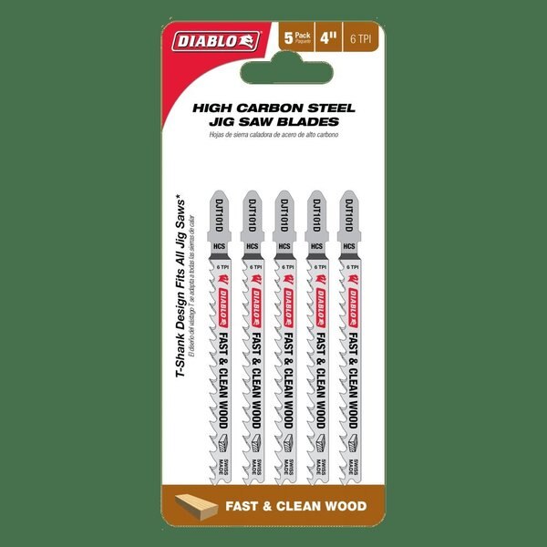 High Carbon Steel Jig Saw Blades Sp, PK5