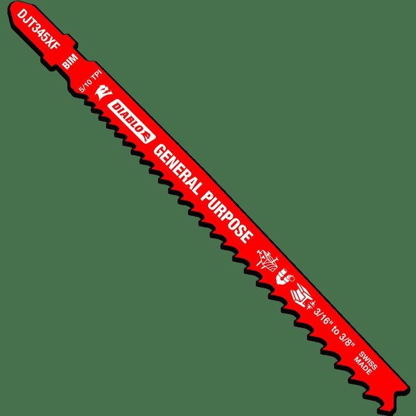 Bi-Metal Teeth Jig Saw Blades Are S, PK5