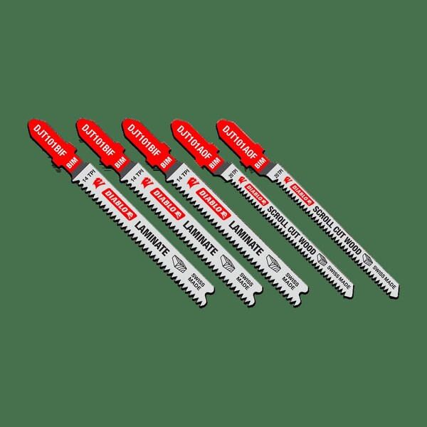 Bi-Metal Teeth Jig Saw Blades Are S, PK5