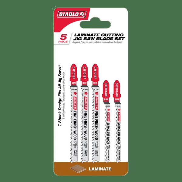 Bi-Metal Teeth Jig Saw Blades Are S, PK5