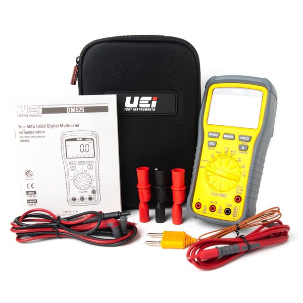 Wireless Digital Multimeter, 1,000 Max. AC Volts, 1,000 Max. DC Volts, 10 A Max. AC Amps