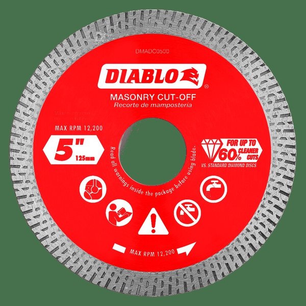 Diamond Continuous Rim Masonry Cut-Off D